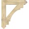Ekena Millwork Merced Arts & Crafts Rough Sawn Bracket, Douglas Fir, 6"W x 36"D x 40"H BKT06X36X40MRC03RDF - alternate 4